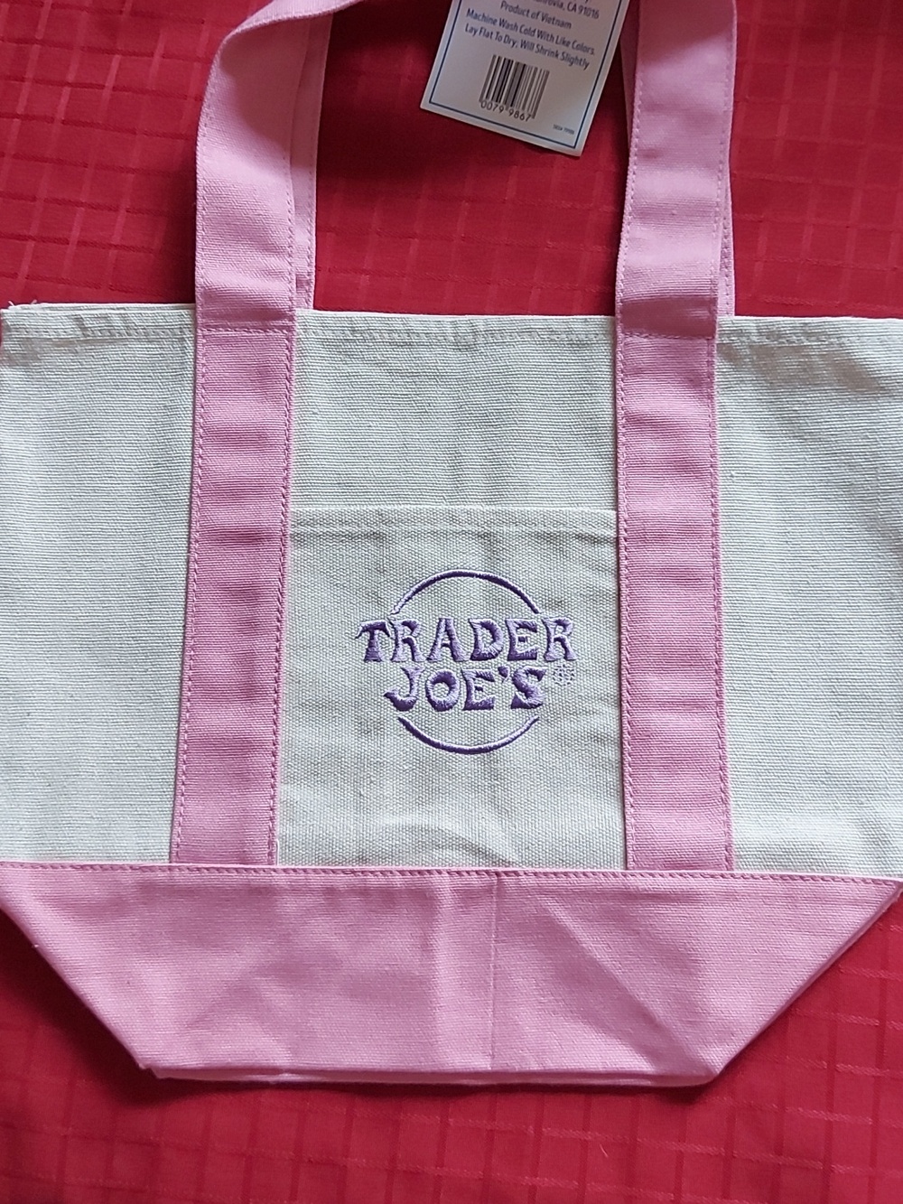 NWT Mini Trader Joe's Small Tote Bag